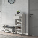 Vidaxx Schuhschrank 40x36x105 cm Holzwerkstoff betongrau