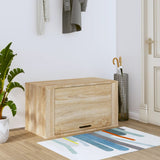 Vidaxl Wall Shoe Cabinet 70x35x38 cm Propjert tre Sonoma eik