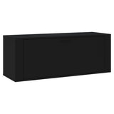 Vidaxl Wandschuhschrank 100x35x38 cm propertiertes Holzschwarz
