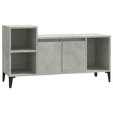 Vidaxl tv-meubel 100x35x55 cm bewerkt hout betongrijs