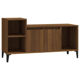 Vidaxl tv-meubel 100x35x55 cm bewerkt hout bruin eikenkleur