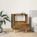 Vidaxl nachtkastje 40x35x50 cm gerookt eikenkleurig