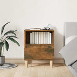 Vidaxl nachtkastjes 2 st 40x35x50 cm gerookt eikenkleurig