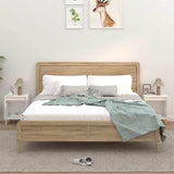 Vidaxl nachtkastjes 2 st 40x35x50 cm hoogglans wit