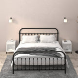 Vidaxl nachtkastjes 2 st 40x35x50 cm hoogglans wit