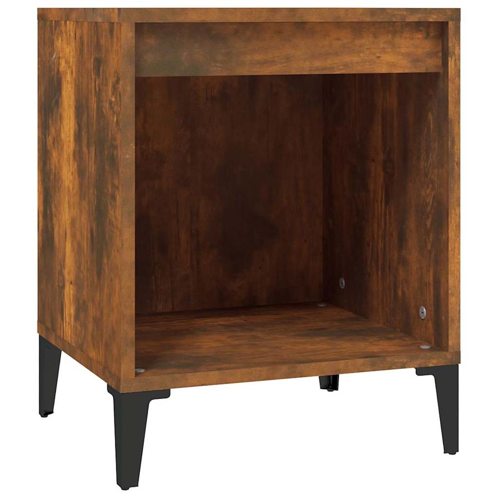 Vidaxl nachtkastje 40x35x50 cm gerookt eikenkleurig