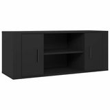 Vidaxl tv-meubel 100x35x40 cm bewerkt hout zwart