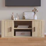 Vidaxl tv-meubel 100x35x40 cm bewerkt hout sonoma eikenkleurig