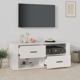 Vidaxl tv-meubel 100x35x40 cm bewerkt hout wit