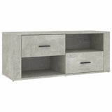 Vidaxl tv-meubel 100x35x40 cm bewerkt hout betongrijs