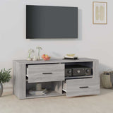 Vidaxl tv-meubel 100x35x40 cm bewerkt hout grijs sonoma eikenkleurig