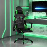 Vidaxl gamestoel kunstleer zwart en groen