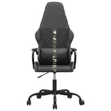 Vidaxl gamestoel kunstleer zwart en camouflage