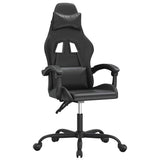 Vidaxl gamestoel kunstleer zwart