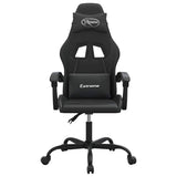 Vidaxl gamestoel kunstleer zwart
