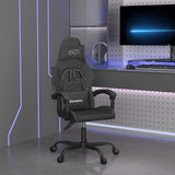 Vidaxl gamestoel kunstleer zwart