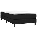 Vidaxl boxspring bed 90x200 cm stof zwart