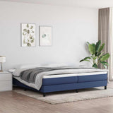 Vidaxl boxspring bed stof blauw 200x200 cm