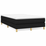 Vidaxl boxspring bed 120x200 cm stof zwart