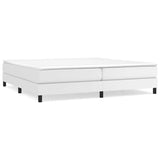 Vidaxl boxspring bed kunstleer wit 200x200 cm