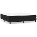 Vidaxl boxspring bed 180x200 cm fluweel zwart
