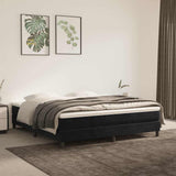 Vidaxl boxspring bed 180x200 cm fluweel zwart
