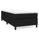 Vidaxl boxspring bed 100x200 cm stof zwart