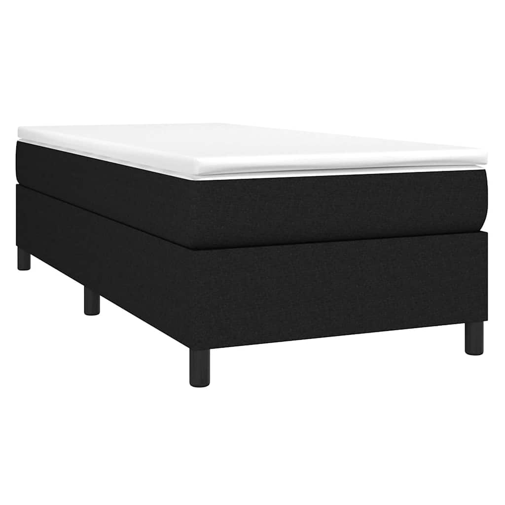 Vidaxl boxspring bed 100x200 cm stof zwart