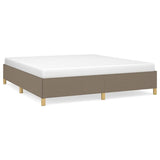 Vidaxl boxspring bed stof taupe 180x200 cm