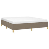 Vidaxl boxspring bed stof taupe 180x200 cm