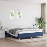 Vidaxl boxspring bed stof blauw 180x200 cm