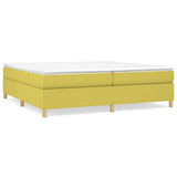 Vidaxl boxspring bed 200x200 cm stof groen