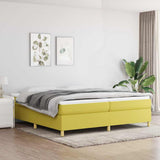 Vidaxl boxspring bed 200x200 cm stof groen