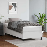 Vidaxl boxspring bed kunstleer wit 80x200 cm