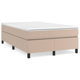 Vidaxl boxspring bed kunstleer cappuccinokleurig 120x200 cm