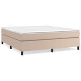 Vidaxl boxspring bed kunstleer cappuccinokleurig 180x200 cm