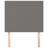 Vidaxl hoofdbord donkergrijs 90x5x118 128 cm stof