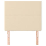Vidaxl hoofdbord crème 90x5x118 128 cm stof
