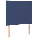 Vidaxl hoofdbord blauw 100x5x118 128 cm stof