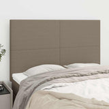 Vidaxl hoofdbord taupe 144x5x118 128 cm stof