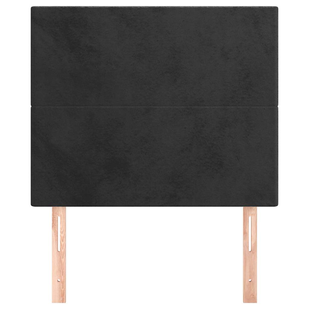 Vidaxl hoofdbord zwart 80x5x118 128 cm fluweel