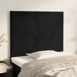 Vidaxl hoofdbord zwart 80x5x118 128 cm fluweel