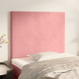Vidaxl hoofdbord roze 80x5x118 128 cm fluweel