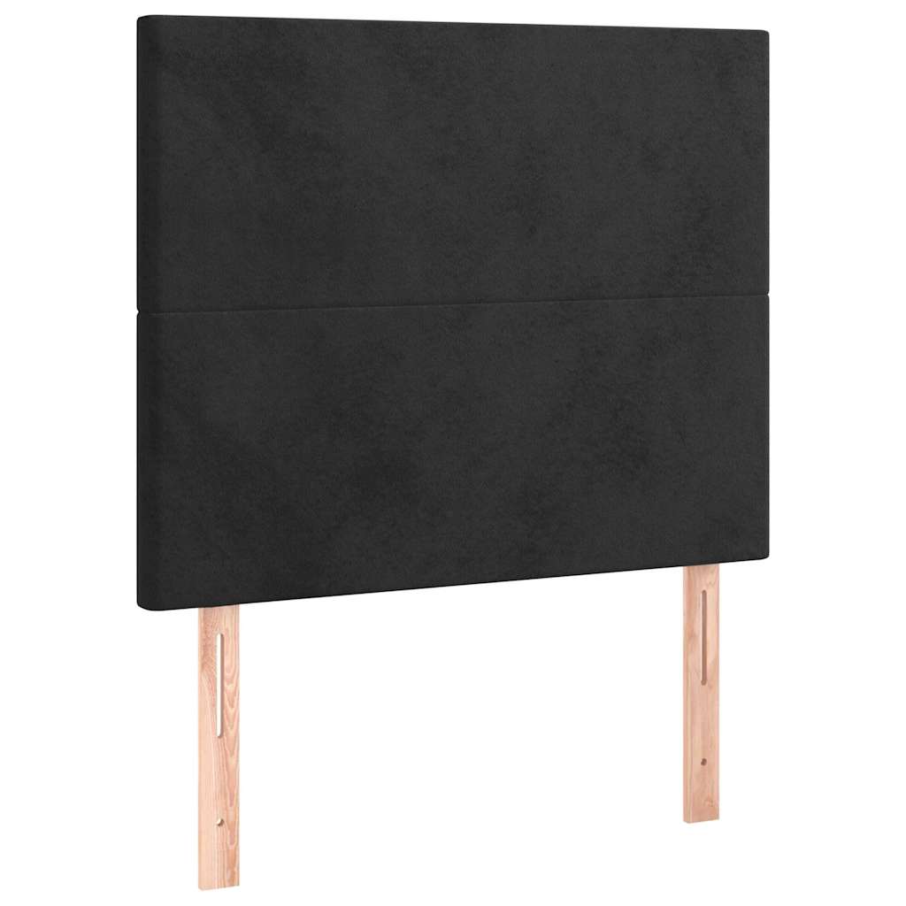 Vidaxl hoofdbord zwart 90x5x118 128 cm fluweel