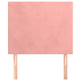 Vidaxl hoofdbord roze 90x5x118 128 cm fluweel
