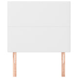 Vidaxl hoofdbord wit 80x5x118 128 cm kunstleer