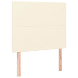 Vidaxl hoofdbord crème 80x5x118 128 cm kunstleer
