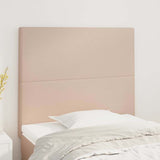 Vidaxl hoofdbord cappuccino 80x5x118 128 cm kunstleer