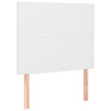 Vidaxl hoofdbord wit 90x5x118 128 cm kunstleer