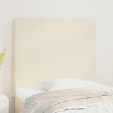 Vidaxl hoofdbord crème 90x5x118 128 cm kunstleer